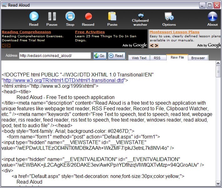 Read Aloud - Screenshot #2