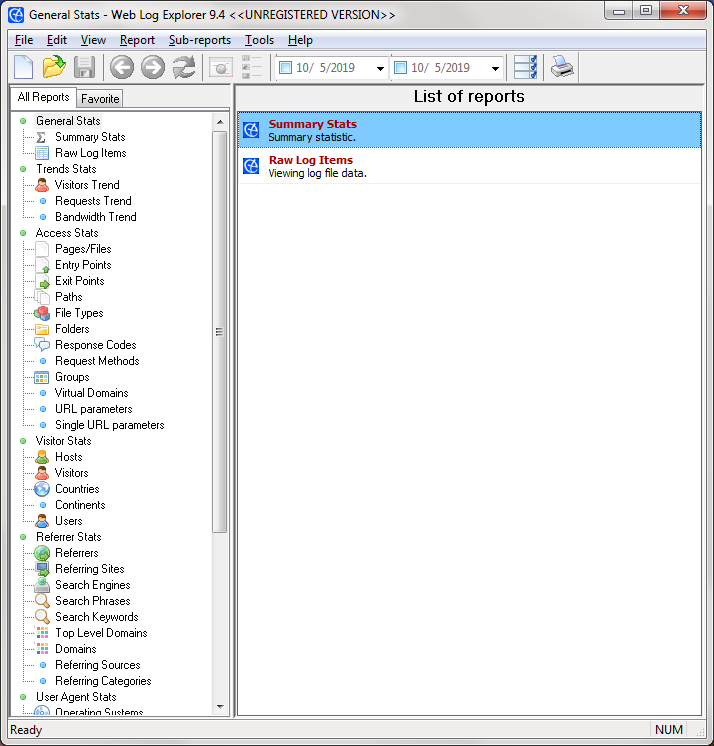 Web Log Explorer latest version - Get best Windows software