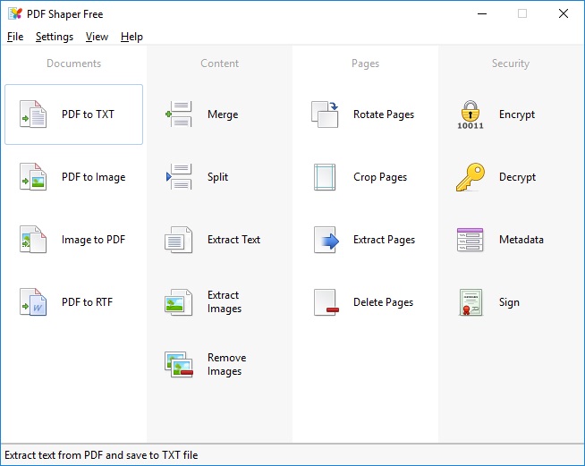 PDF Shaper Free - Screenshot #11