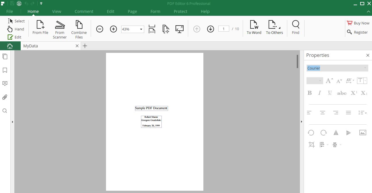iSkysoft PDF Editor Pro - Screenshot #3