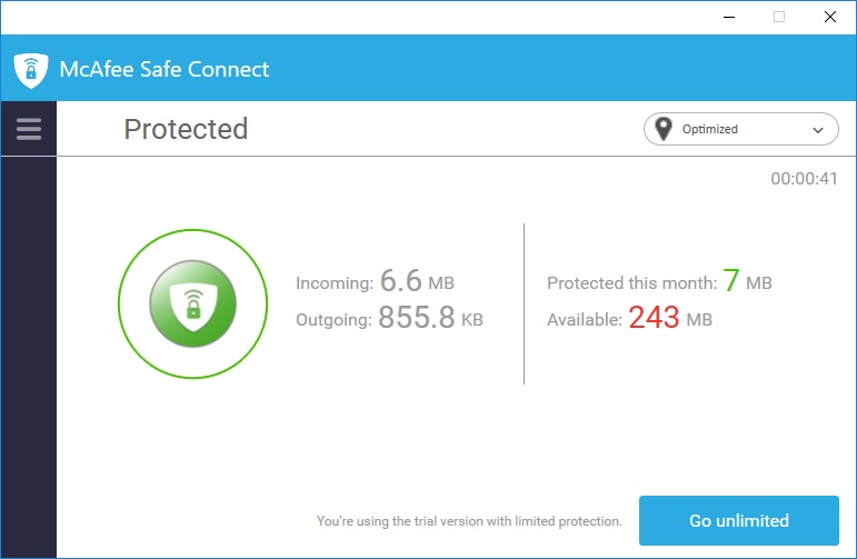 Что такое mcafee safe connect на компьютере