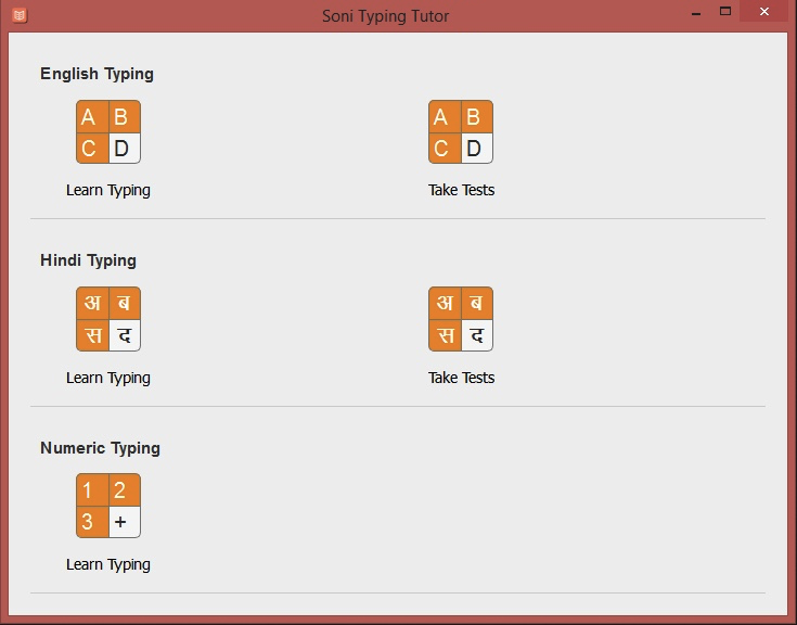 Soni Typing Tutor - Screenshot #6