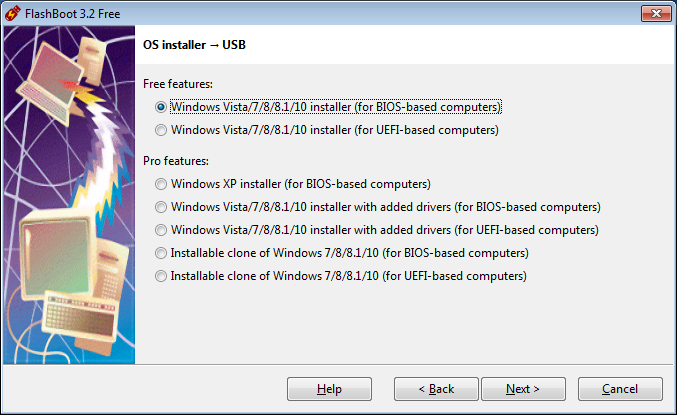 FlashBoot - Screenshot #1