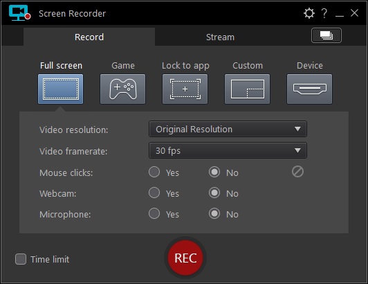 free instals CyberLink Screen Recorder Deluxe 4.3.1.27955