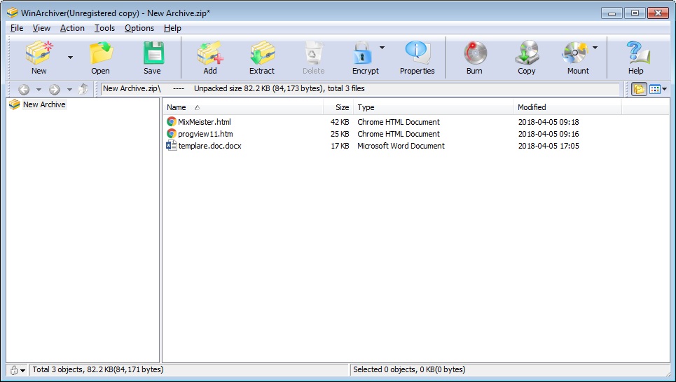 WinArchiver Virtual Drive 5.3.0 download the last version for mac
