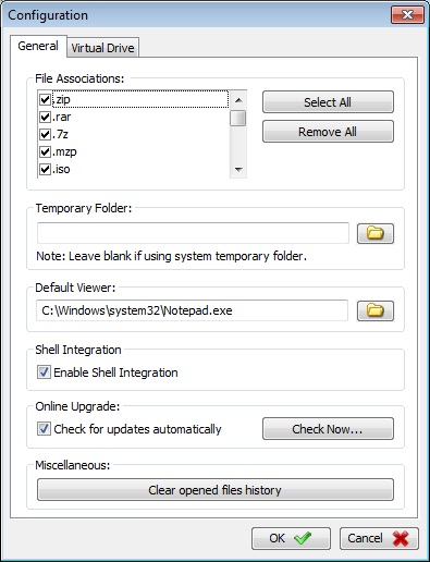 WinArchiver - Screenshot #1