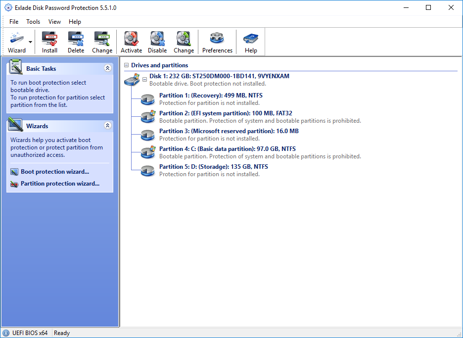 Disk Password Protection latest version Get best Windows software