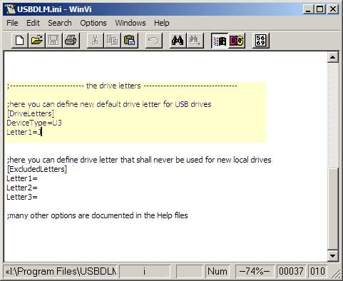 instaling USB Drive Letter Manager 5.5.8.1