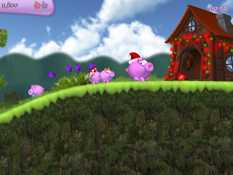 Piggly Christmas Edition - Screenshot #5