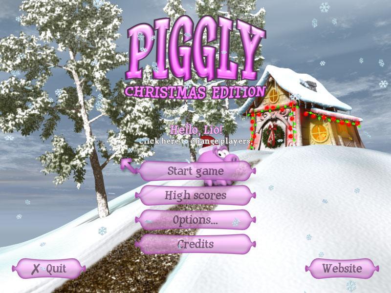 Piggly Christmas Edition - Screenshot #2