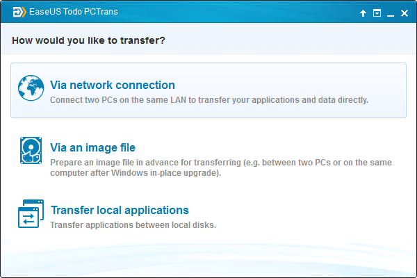 EaseUS Todo PCTrans Pro - Screenshot #1