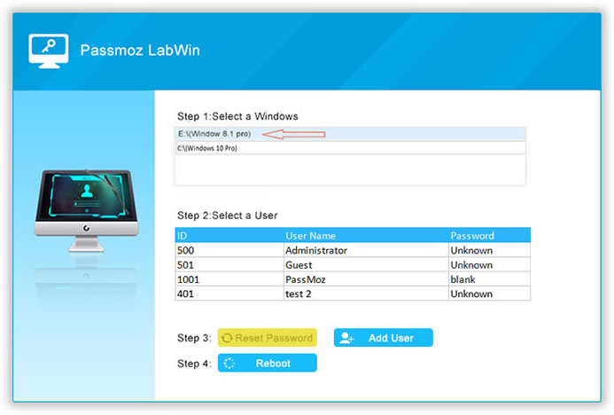 PassMoz LabWin - Screenshot #1