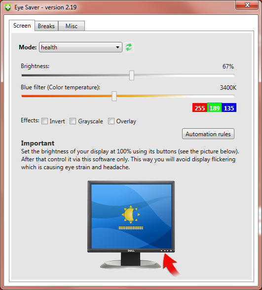 Eye Saver - Screenshot #8