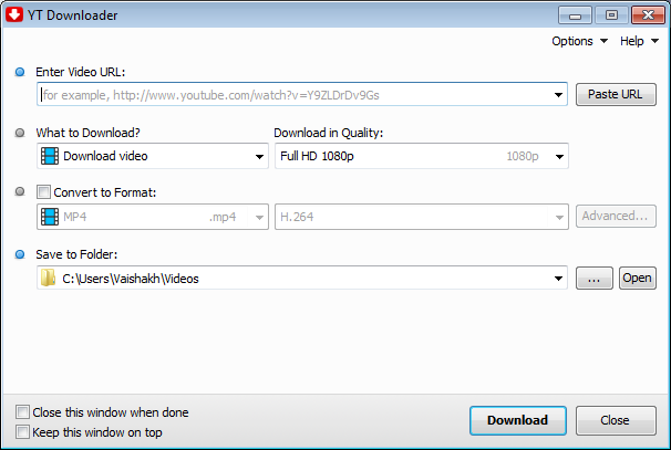YT Downloader Pro 9.1.5 for windows download free