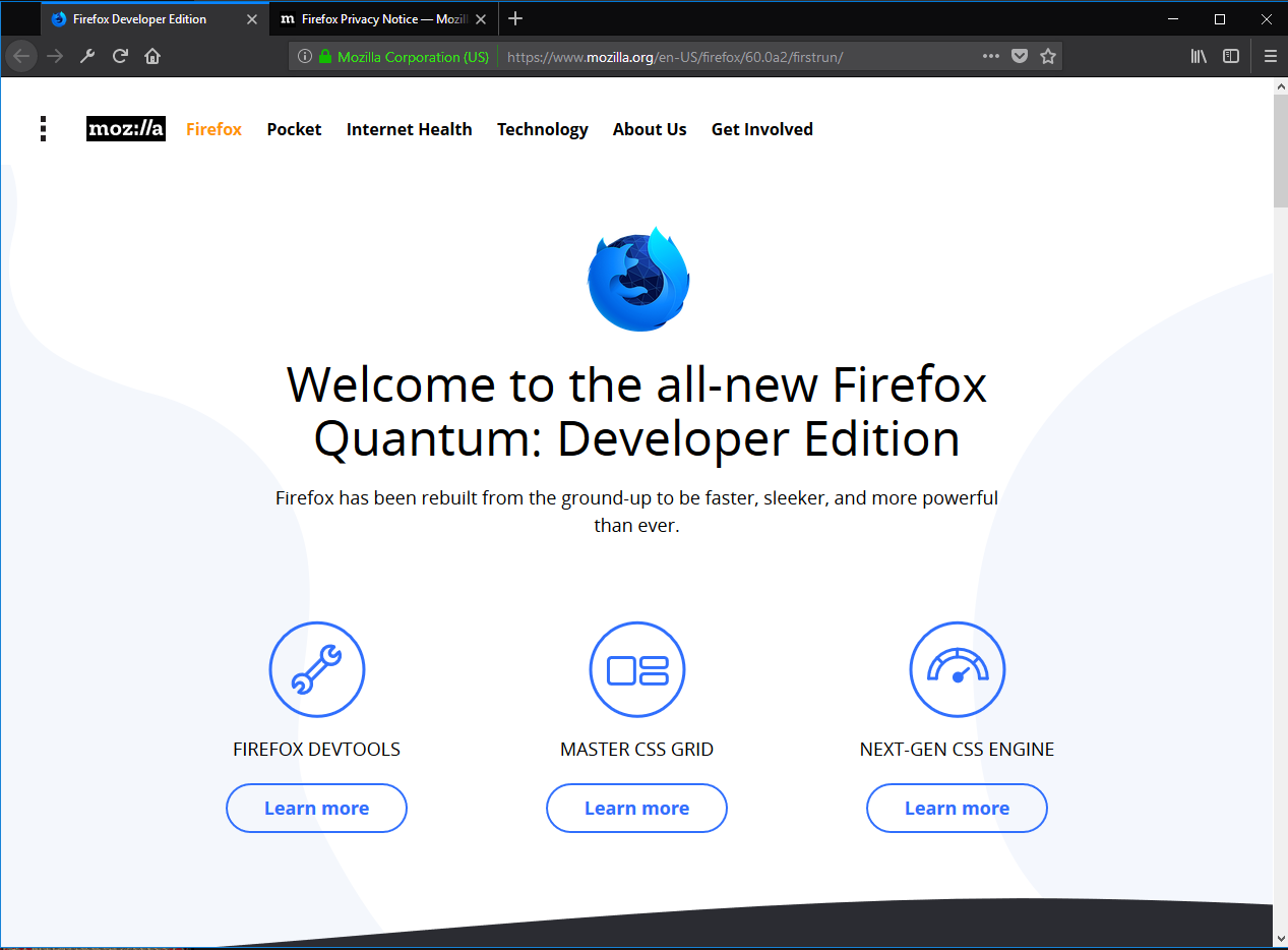 Firefox Developer Edition Latest Version - Get Best Windows Software