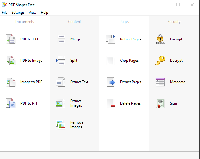 PDF Shaper Free - Screenshot #5