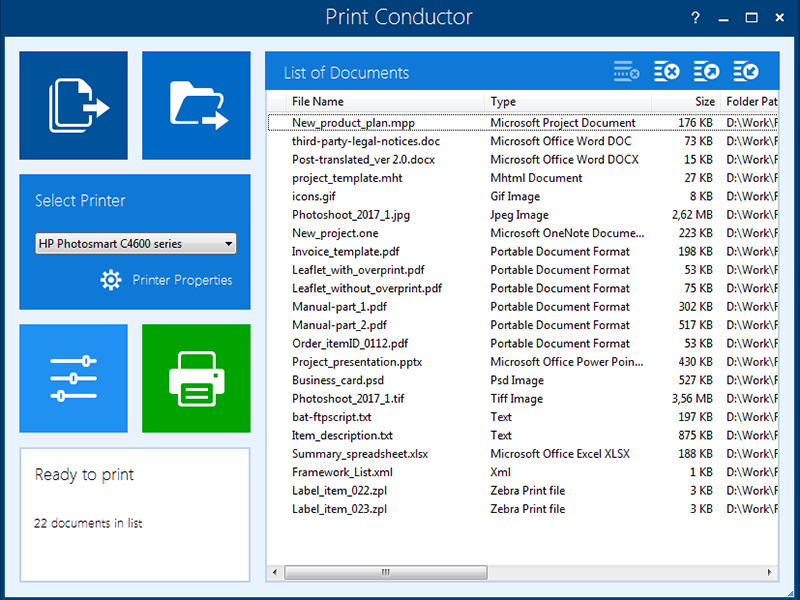 Print Conductor - Screenshot #8