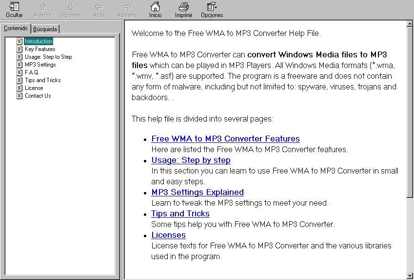 Free WMA to MP3 Converter - Screenshot #4