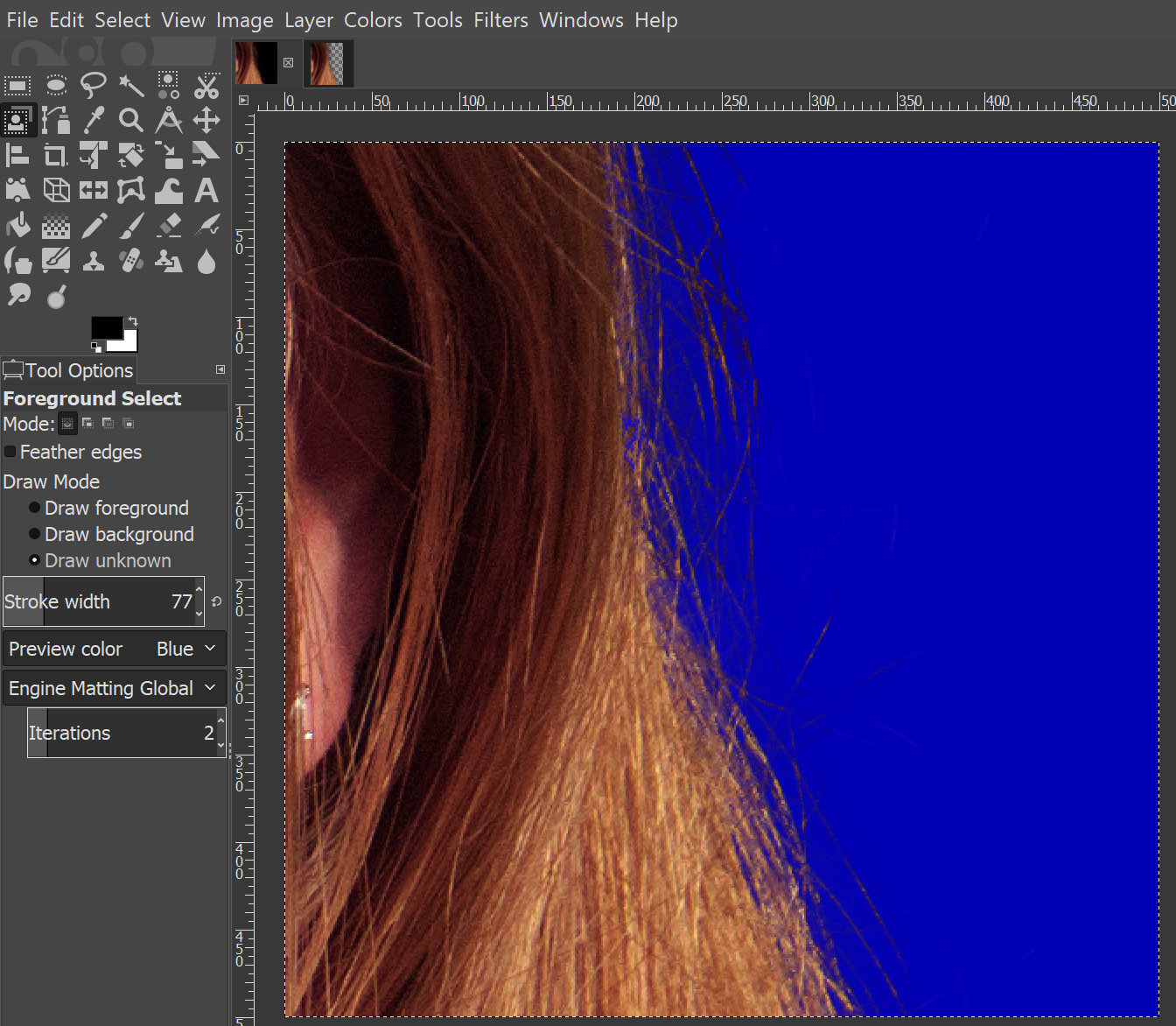 GIMP - Screenshot #2