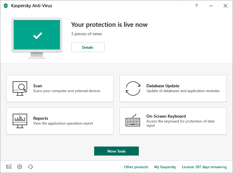 Kaspersky Anti-Virus - Screenshot #2