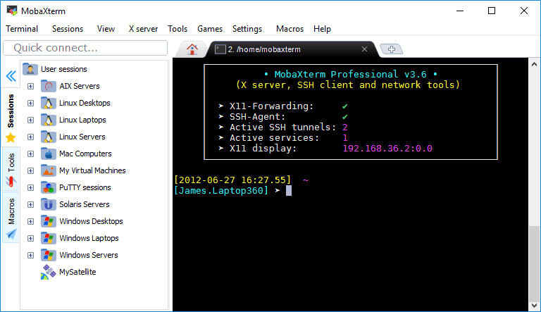 MobaXterm - Screenshot #12