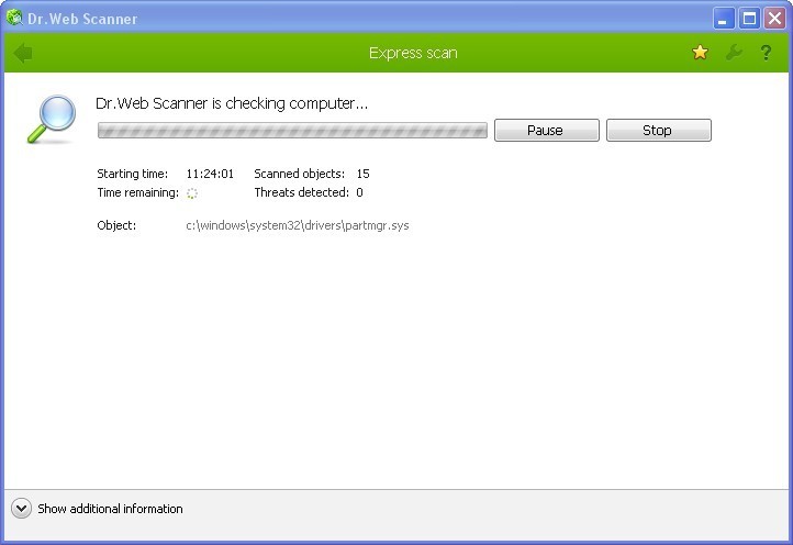 Dr.Web Anti-virus - Screenshot #1