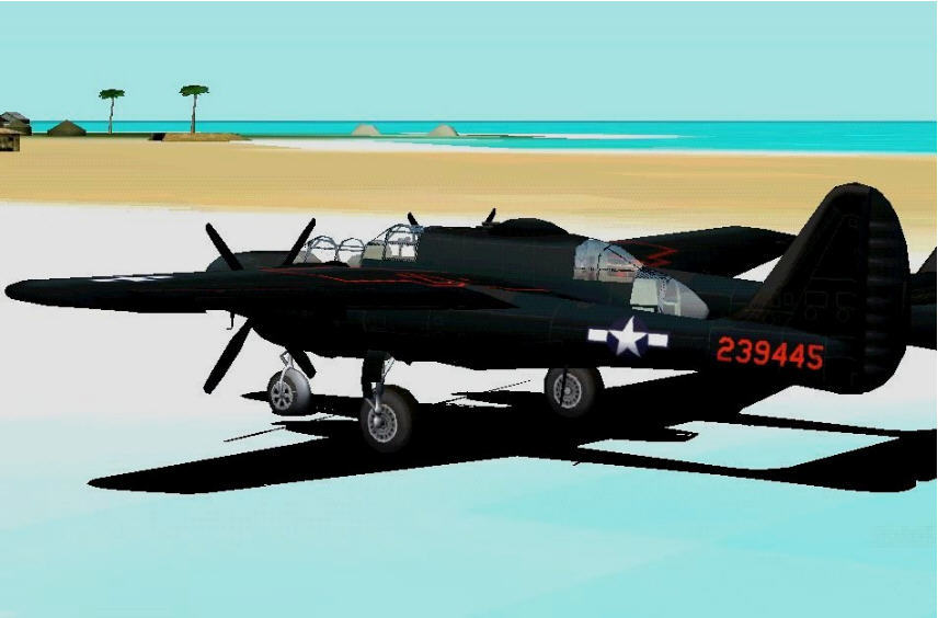 Premier Collection P-61 Black Widow for FS2004 - Screenshot #3