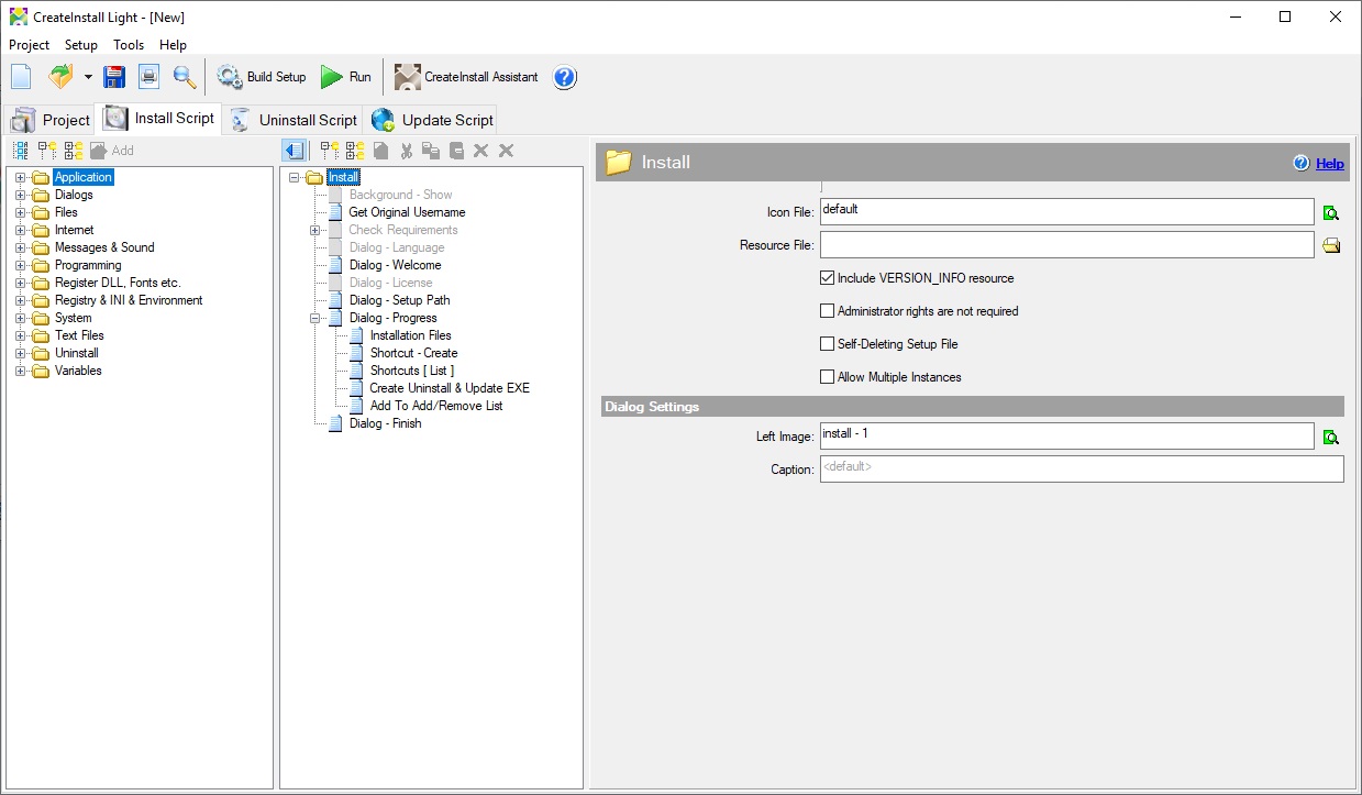 CreateInstall Light - Screenshot #4