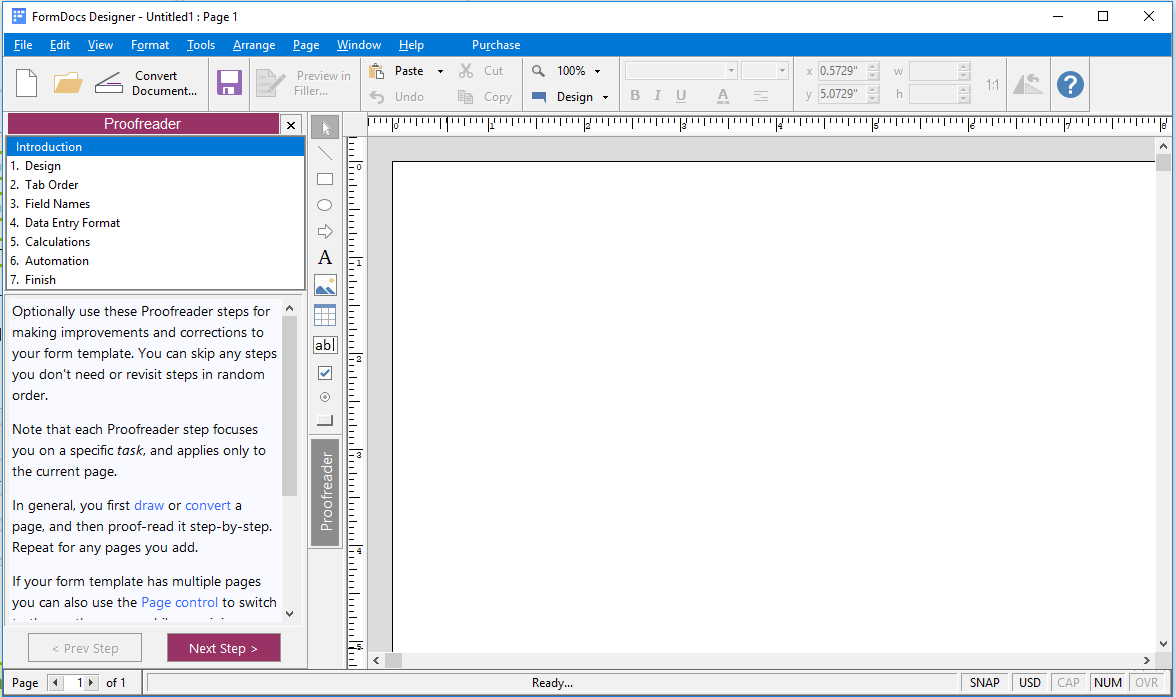 FormDocs download for free - SoftDeluxe