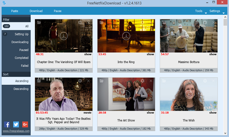 Free Netflix Download - Screenshot #6