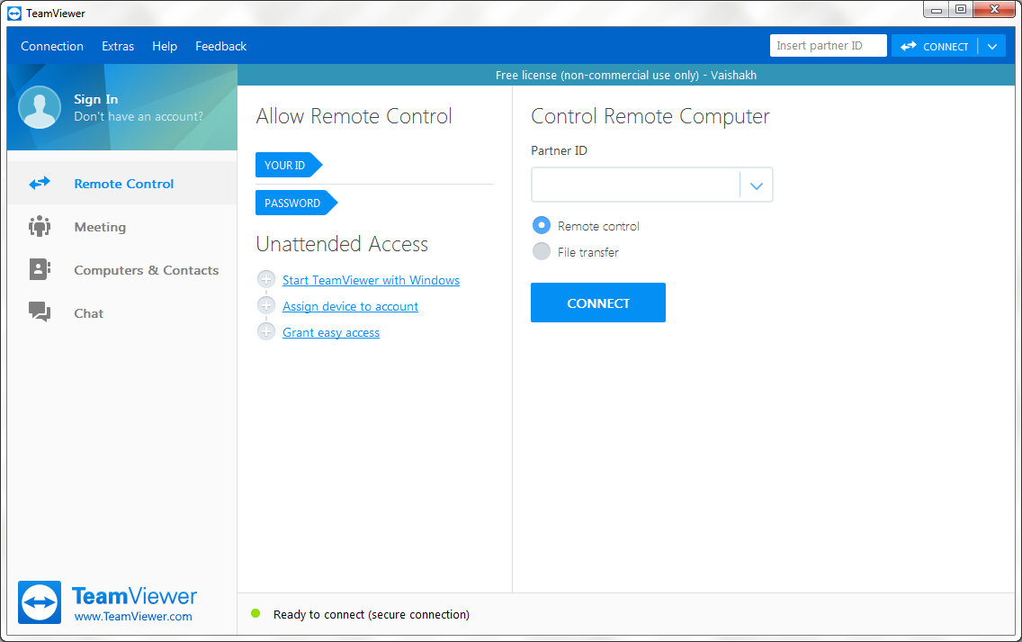 TeamViewer - Screenshot #3
