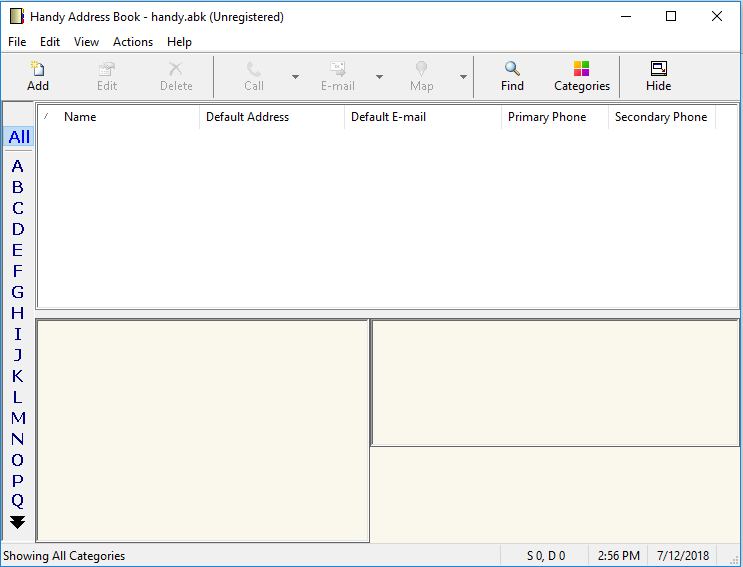 Handy Address Book - Screenshot #2
