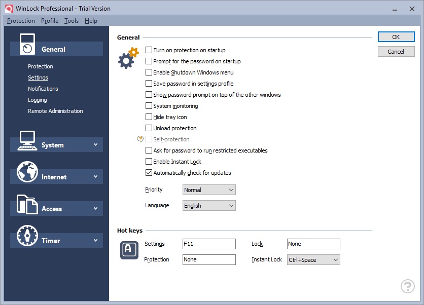 WinLock Professional - Screenshot #18