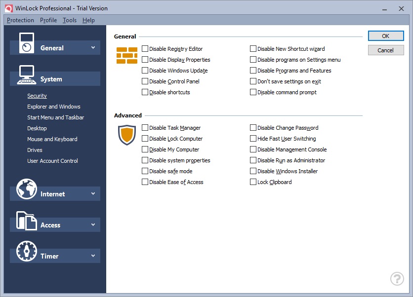 WinLock Professional - Screenshot #17