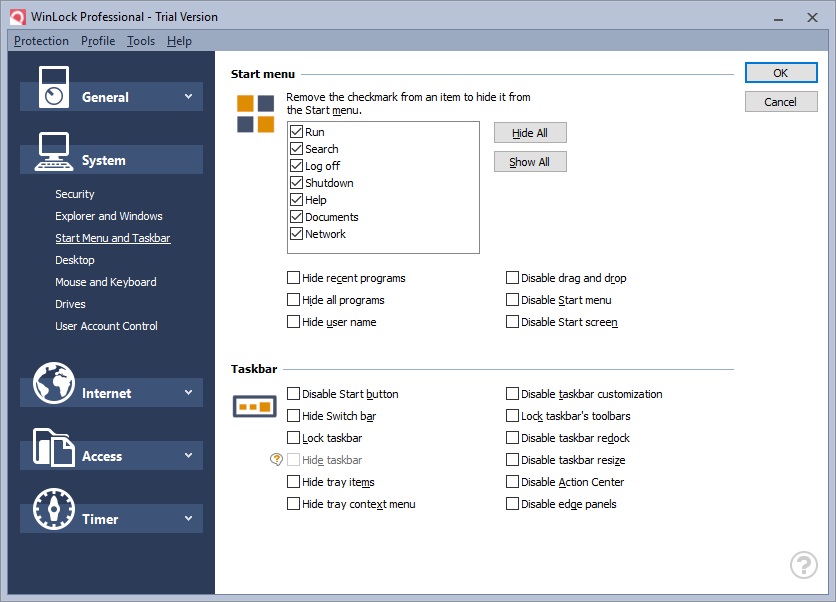 WinLock Professional - Screenshot #16