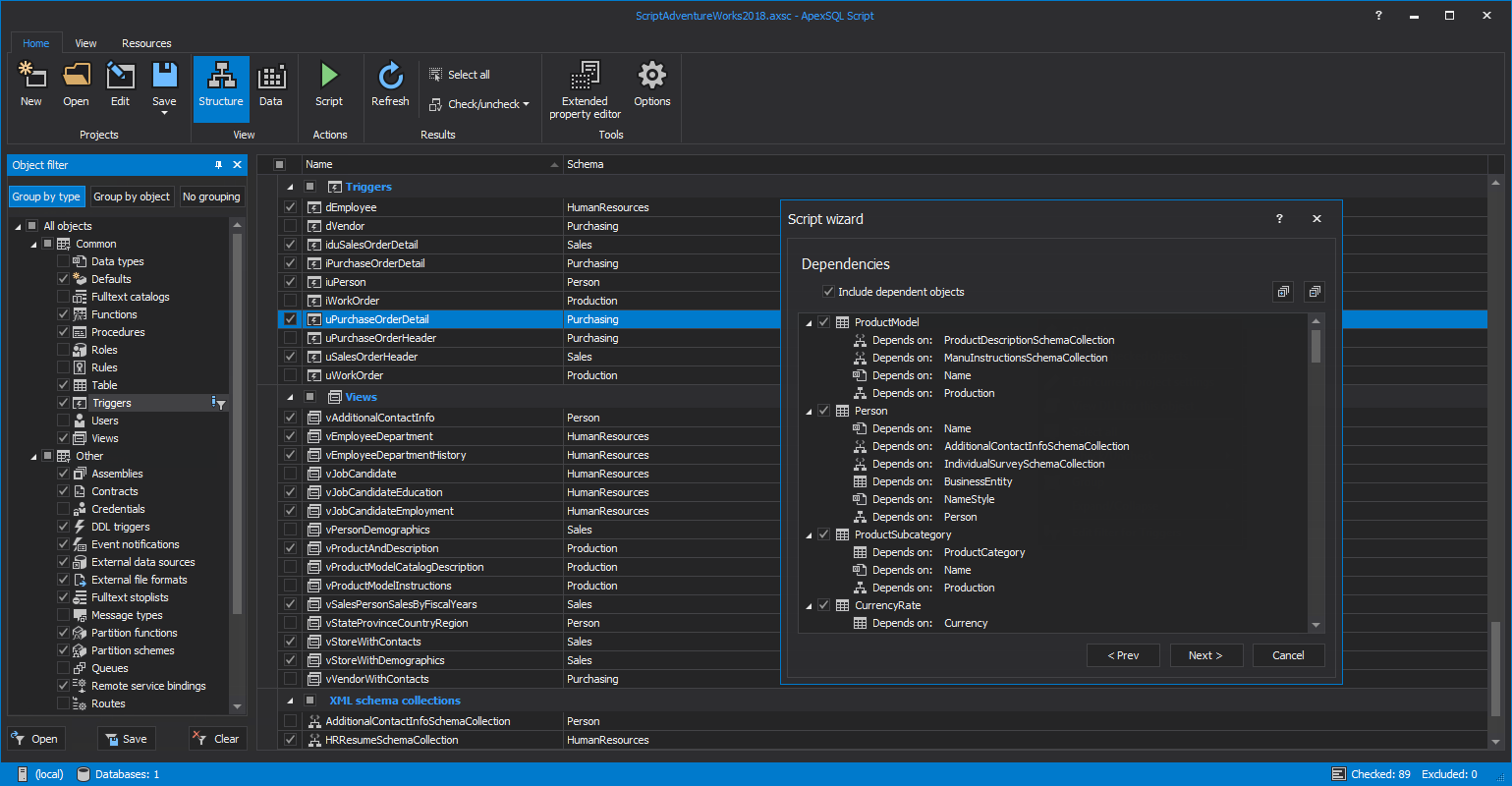 apexsql script download - script sql objects and data... ApexSQL Script latest version - Get best Windows software