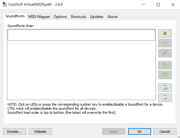 CoolSoft VirtualMIDISynth - Screenshot #3