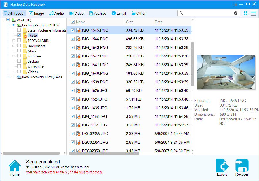 Hasleo Data Recovery Free - Screenshot #11