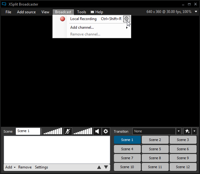 XSplit Broadcaster - Screenshot #6
