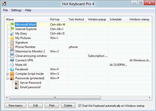 hot keyboard pro registration key