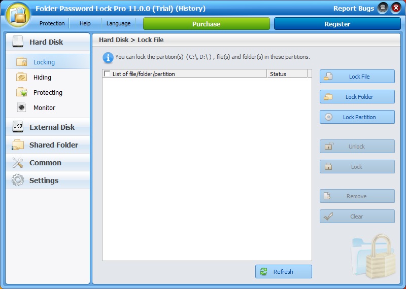 Folder Password Lock Pro - Screenshot #9