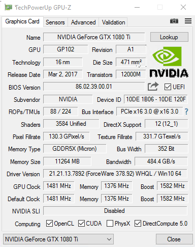 TechPowerUp GPU-Z - Screenshot #3