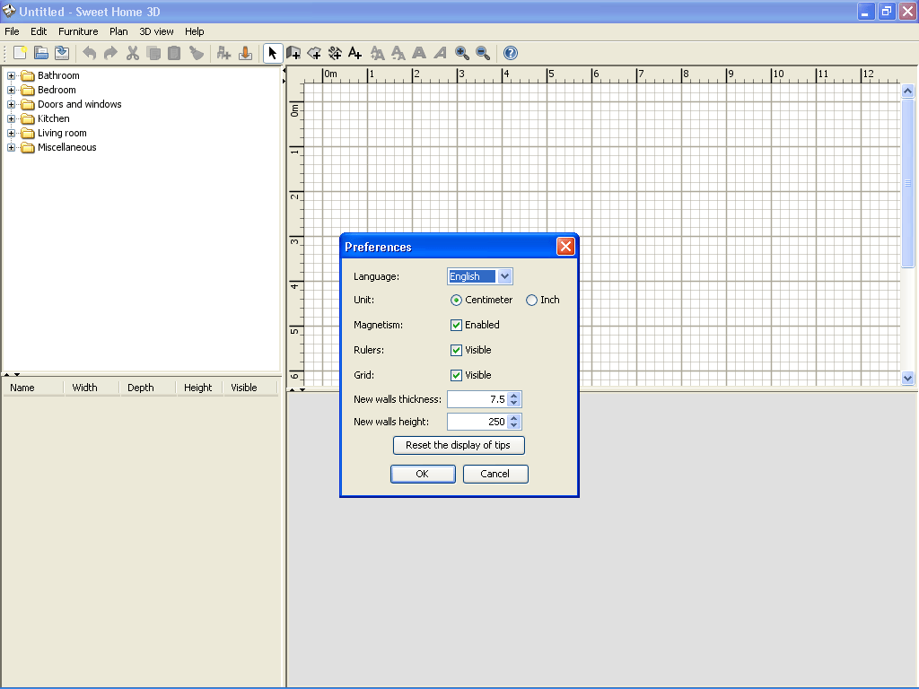 Sweet Home 3D - Screenshot #26