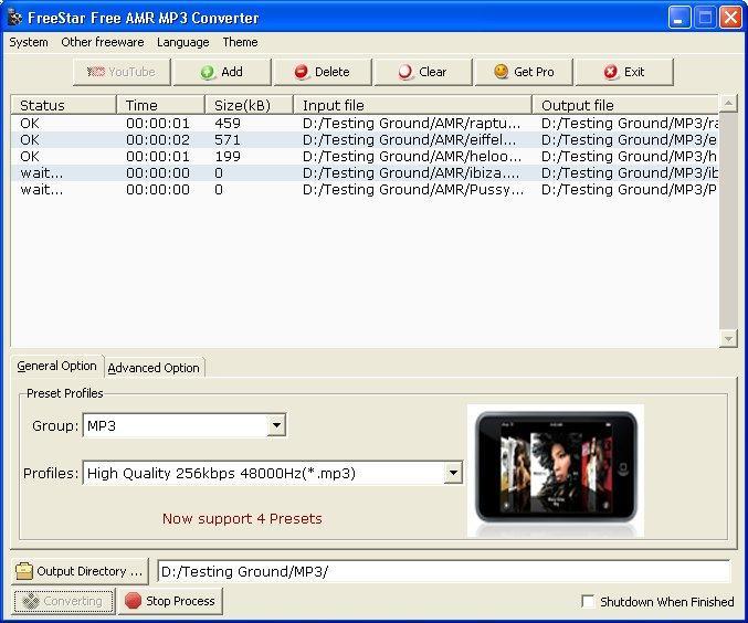 online amr to mp3 converter