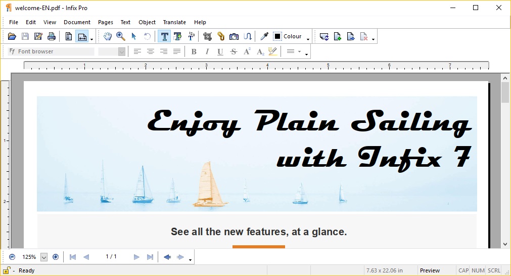 Infix PDF Editor - Screenshot #1