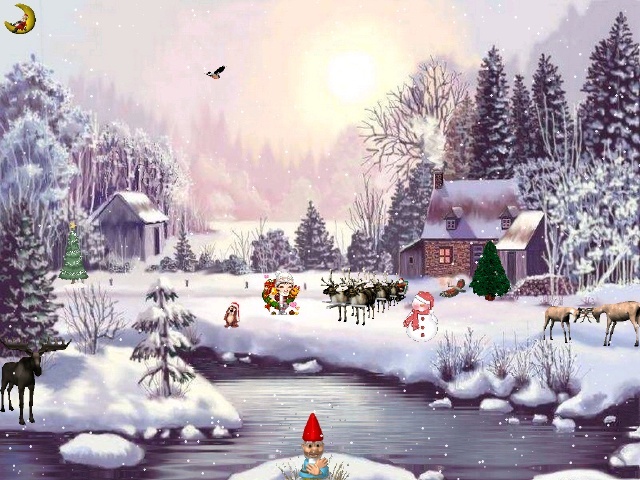 Christmas Adventure Screensaver - Screenshot #2