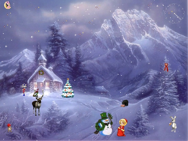 Christmas Adventure Screensaver - Screenshot #1