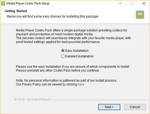 media player codec pack v4.2.5 setup exe