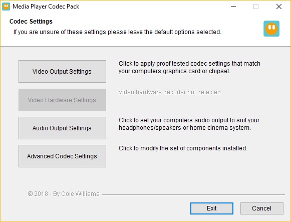 Media Player Codec Pack - Screenshot #5