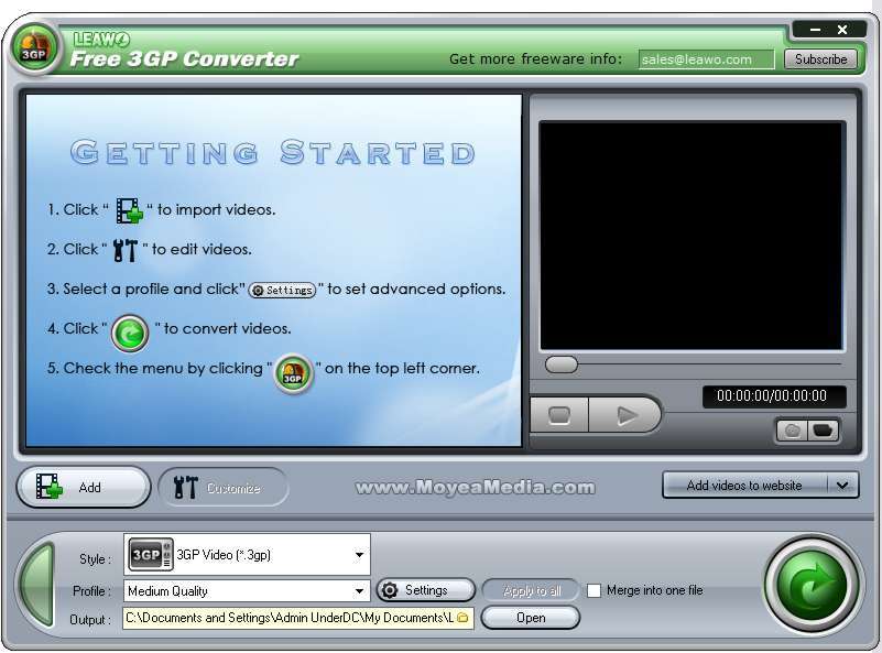 3gp file player software free download